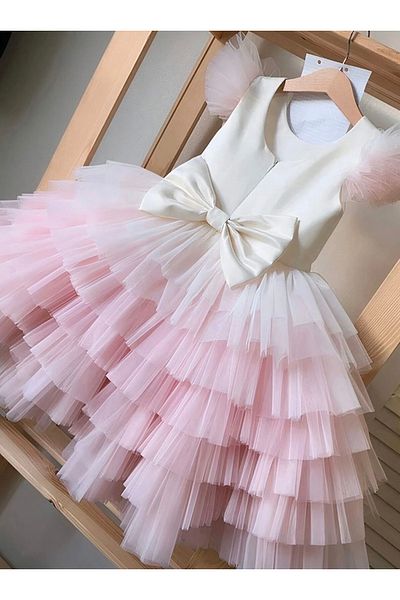 Asel Kids Girl's special design birthday party dress