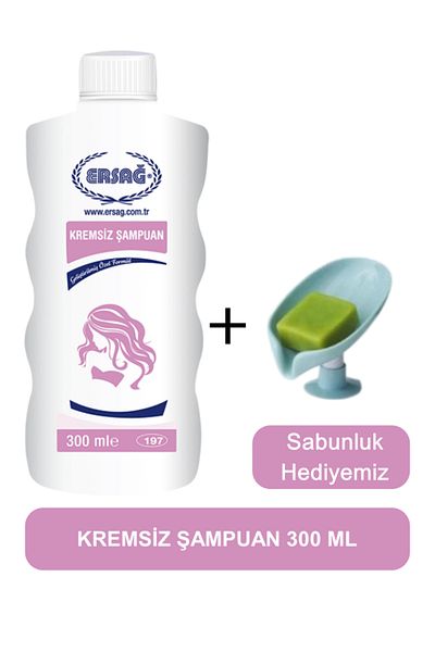 Ersağ Cream-Free Shampoo 300 ml - Soap Dispenser Our Gift 197-04