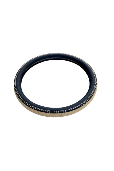 DELUXETUNING Husa volan imitatie piele neagra, cu imitatie de piele perforata...