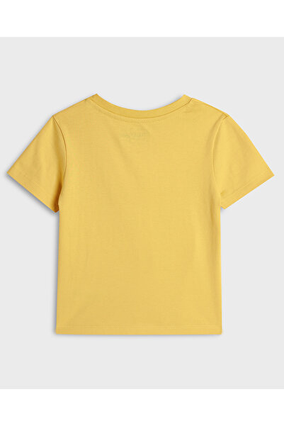 R&B Yellow BASIC TEE 0-24M