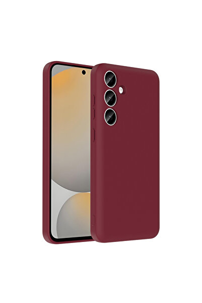 Ahlttiba غطاء فيترا متوافق مع هاتف جالاكسي S24 FE مع حماية للكاميرا وحامل للبطاقات