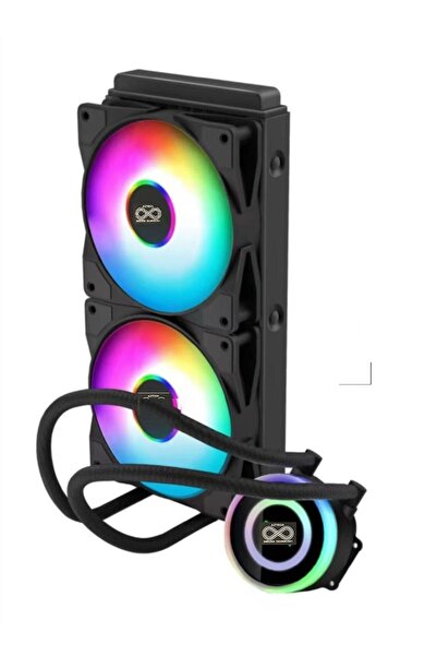 Aztech LIQUID COOLING AZ240 - 1B AM5 1700P 240mm ARGB Fan Siyah Sıvı Soğutucu