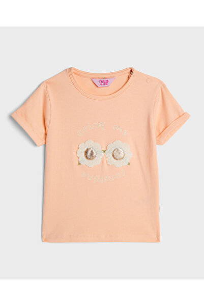 R&B تيشيرت خوخي أنيق 6-24 شهرًا