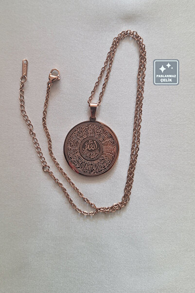 Miss TBee 🙏 قلادة آيتيل كرسي من الفولاذ