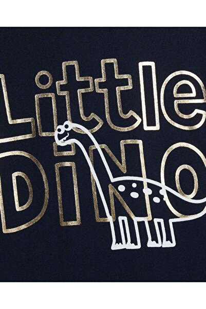 R&B Navy Blue BASIC TEE 0-24M