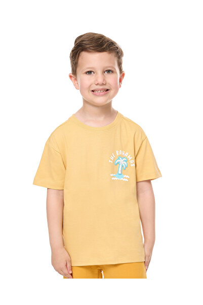 R&B Yellow BOYS FASHION TEE 2-8Y
