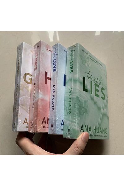 Generic Twisted games set of 4 books ( the full series )