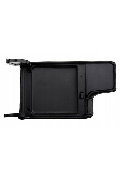 DELUXETUNING Armrest cover compatible with BMW 3 series E46 1998-2005, black color