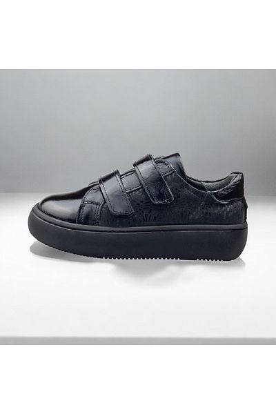 JOJO KIDS pantofi de scoala din piele naturala pentru fete, pantofi clasici, talpa ortopedica, pantofi cu velcro
