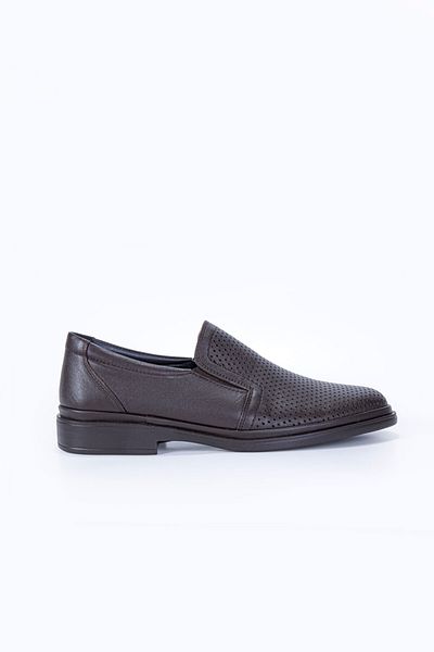 Vantaggio Nuvilo Brown 100% Genuine Leather Men's Comfort Shoes