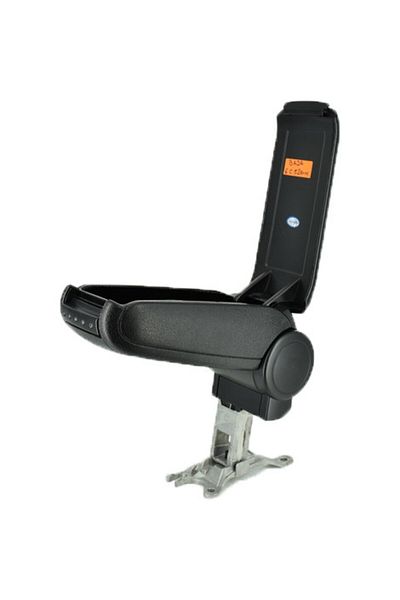 DELUXETUNING Dedicated car armrest AUDI A6 C5 1997-2004 Imitation leather Black