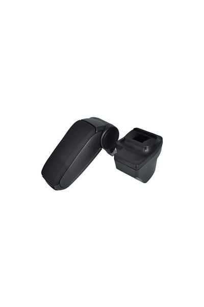 DELUXETUNING Car armrest Renault Clio V 2019->, black, imitation leather