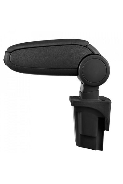 DELUXETUNING Seat Ibiza 2002-2008 car armrest, black, eco-leather