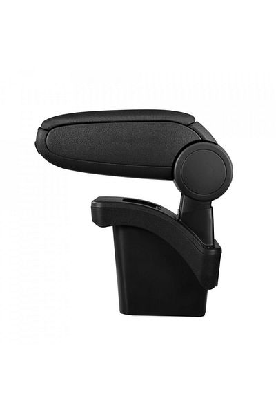 DELUXETUNING Car armrest Renault Megane II 2002-2008, black, imitation leather