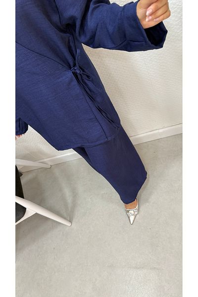 HB MODA COLLECTİON Tie-Up Linen Set