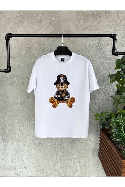 donamod Bela medved Štampano muška majica