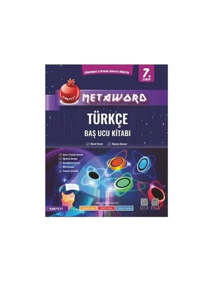Nartest Yayınları Nartest 7. Sınıf Metaword Türkçe Konu Anlatımlı Soru Bankası