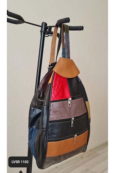 Luvili Bag Real Leather Backpack and Shoulder Bag |   Monkey Bag (Large Size)