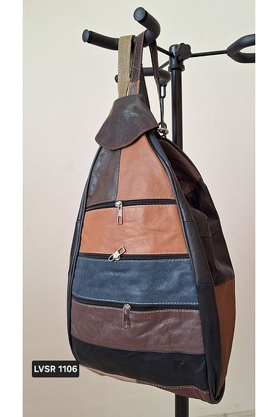 Luvili Bag Real Leather Backpack and Shoulder Bag |   Monkey Bag (Large Size)