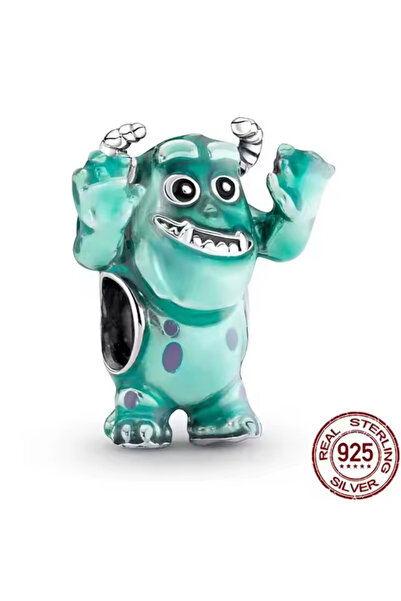 Lovecharm Gümüş Sulley Pixar Charm