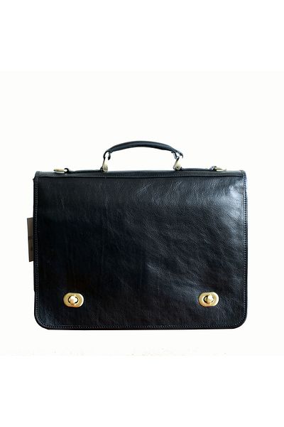 UTIL LAND FASHION Briefcase, laptop holder, made of genuine cowhide leather S111