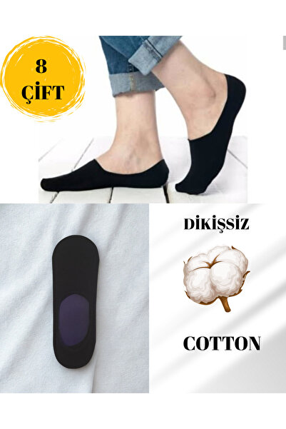 ck socks حزمة اقتصادية من 8 أحذية راقصة الباليه القطنية للرجال