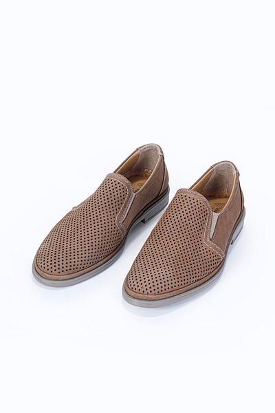 Vantaggio Ανδρικά παπούτσια Comfort Nuvilo Sand Nubuck 100% γνήσιο δέρμα