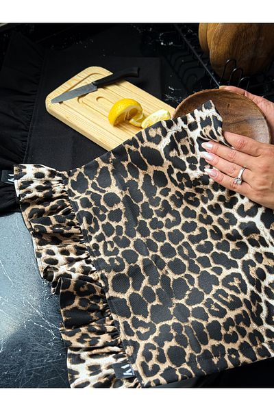 KaiHome Lavetă de uscare leopard