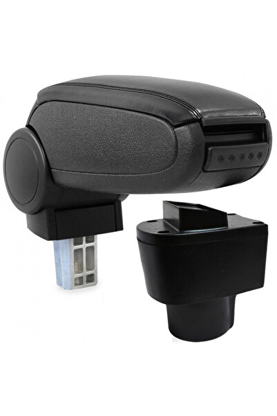 DELUXETUNING Cotiera auto compatibila DACIA DUSTER 2010-2017 Imitatie piele Negru