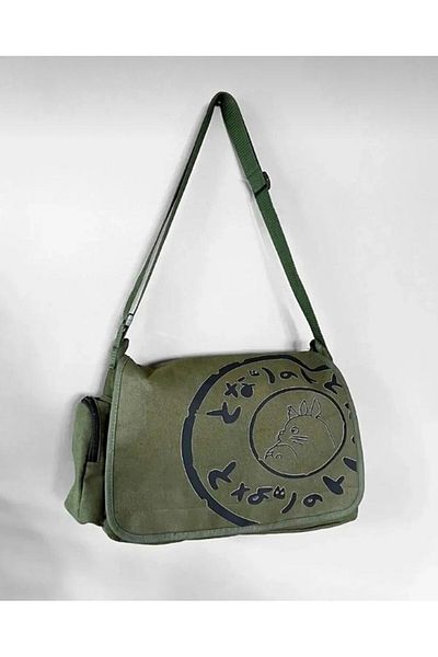 KOTOLOG Unisex Y2K Messenger Bag Suitable for School and Leptop