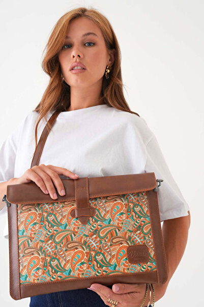 Vardo Helene Long Strap'' MacBook Pro-Air 14/13.3/13 Inch 33X23 Leather Case and Briefcase