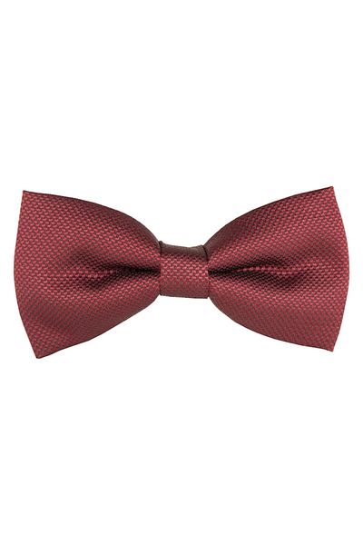 NEWTONE Classic Bow Tie with Silky Look and Fine Texture, Newtone, PP03, Bordeaux Glossy, 12x6 cm