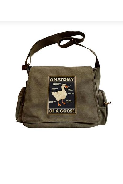 KOTOLOG Unisex Y2K Messenger Bag Suitable for School and Leptop