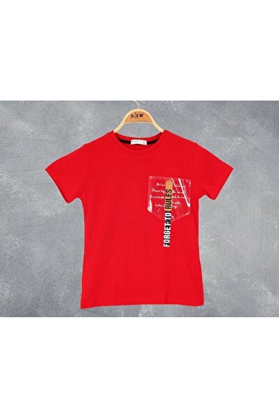 Toontoy Boy's Forget to Rules Bsk T-Shirt