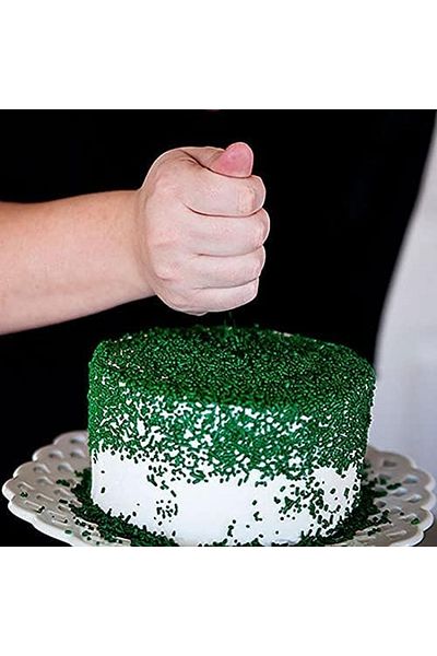 MAVALERIO MIL CORES GREEN SPRINKLES 500 g – Vibrant Cake Sprinkle
