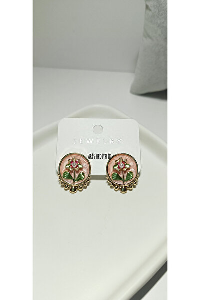 Fashion Jewellery Enameled Earrings