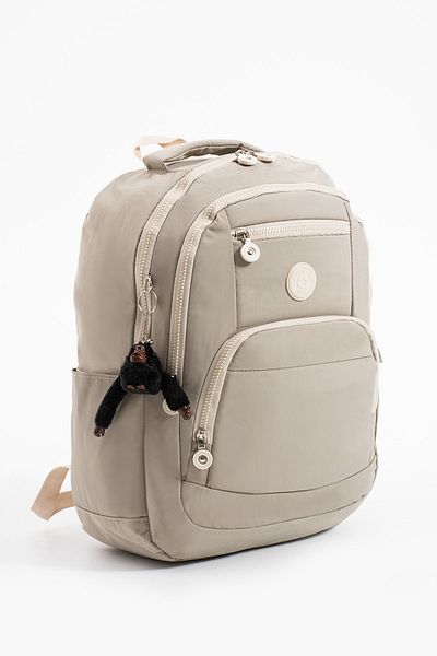 Kingston Hill Crinkle Fabric Lightweight Backpack - Suitable for School/Daily Use, Waterproof, Multi-Compartment