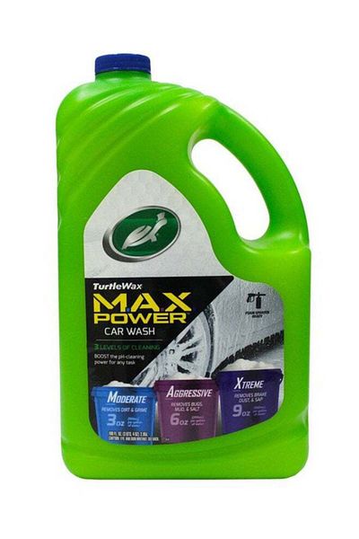 Turtle Wax Car Wash Max Power 3 Levels of Cleaning