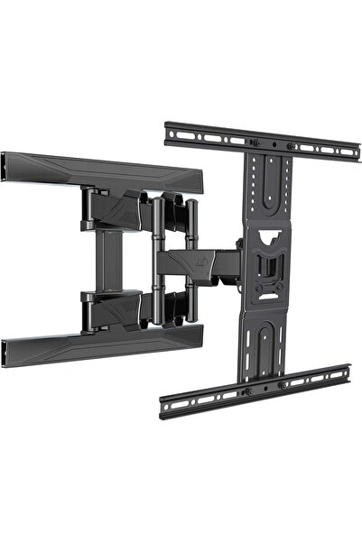 Nb North Bayou حامل حائطي مزدوج الذراعين كامل الحركة لأجهزة التلفزيون مقاس 45...