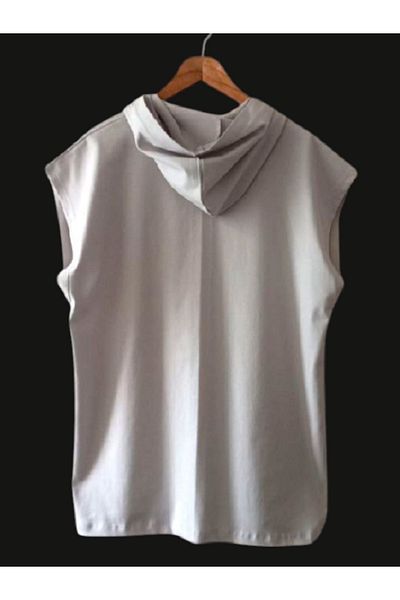 MUTLUGYM Fitness Sleeveless Hooded Athlete Sweatshirt