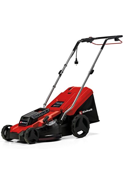 Einhell Elektrikli Çim Biçme Makinesi GC-EM 1600/37 3400080 | 1600 W | 37 cm kesme genişliği | 700 m²'ye kadar | 38 L hazne | merkezi kesme yüksekliği ayarı | kesme yüksekliği: 20–60 mm