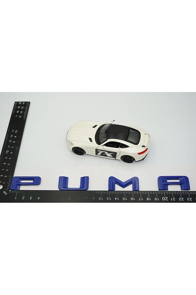 DK Tuning Puma Luggage Blue Text Logo Crest Compatible with Ford