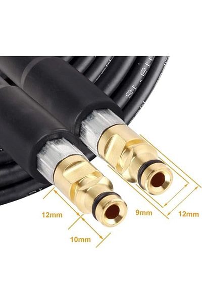 Generic EAWONGEE 10M High Pressure Washer Replacement Hose for Karcher K Series K2, K3, K4, K5, K7, Cleaning