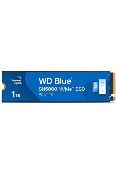 WESTERN DIGITAL WD Blue SN5000 1TB NVMe M.2 2280 Internal SSD, PCIe Gen4, up to 5150 MB/s