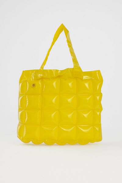 louisiana polo Women's Beach Bag Yellow Inflatable Shoulder Bag Plj01