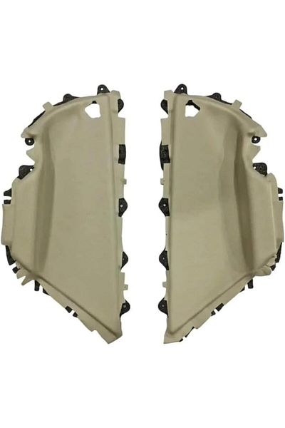 CAMRY Compatible with 2007-2011 Door Decoration Front Doors Only 2 Pieces