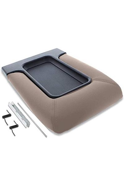 Gmc EcoAuto Center Console Lid Replacement Kit for 99-07 Silverado, Avalanche, Suburban, Sierra, Yukon -