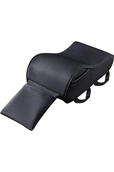 SULFAR Car Center Console Armrest Thick Cushion, Memory Foam Auto Seat Arm Rest Extender Arm Rest Pi