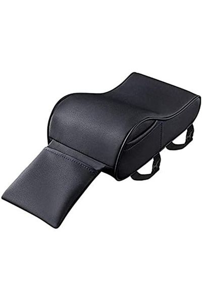 SULFAR Car Center Console Armrest Thick Cushion, Memory Foam Auto Seat Arm Rest Extender Arm Rest Pi