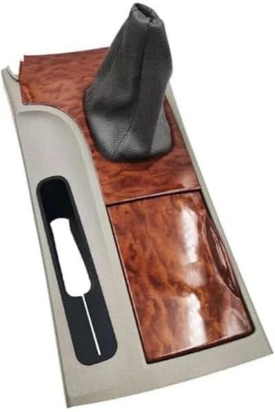 CAMRY Car Center Console Gear Shift Box Cover, Wood Grain Pattern, Beige and Brown. | Orion | 2007-2